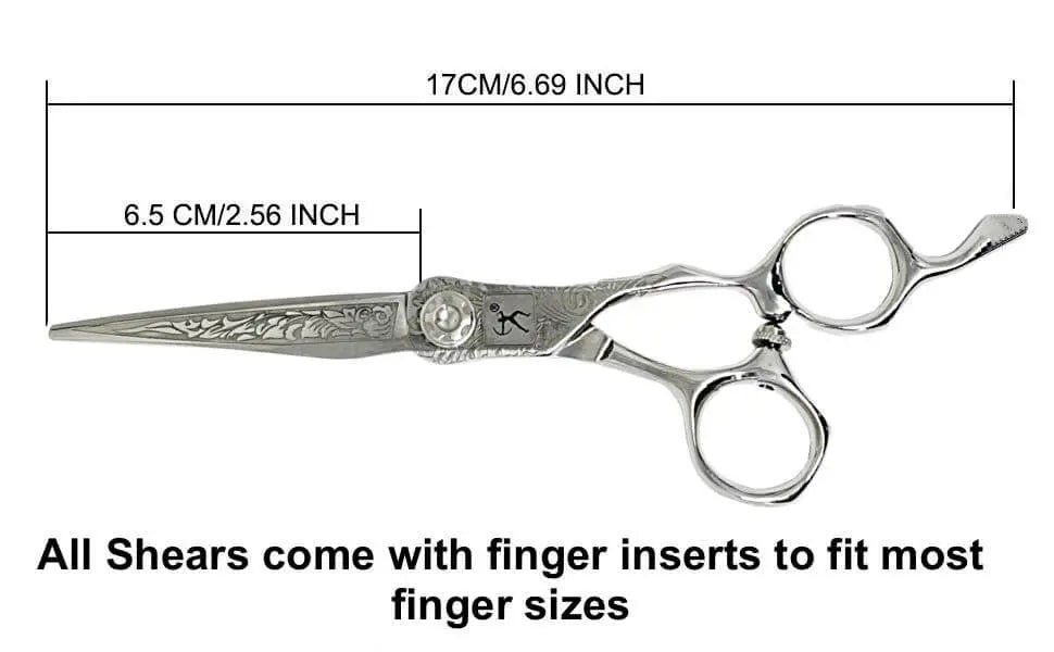 Hand Made Japan  Micro-Cut Hair Cutting Shears - 6 inch - BUYBARBER.COM