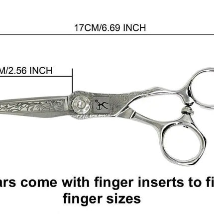 Hand Made Japan  Micro-Cut Hair Thinning Shears - 6 inch - BUYBARBER.COM