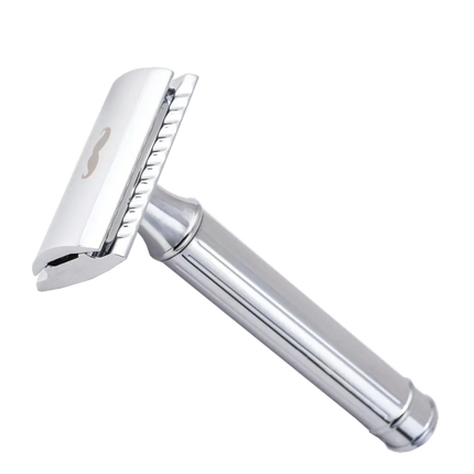 Safety Razor Closed Comb Chrome - BUYBARBER.COM